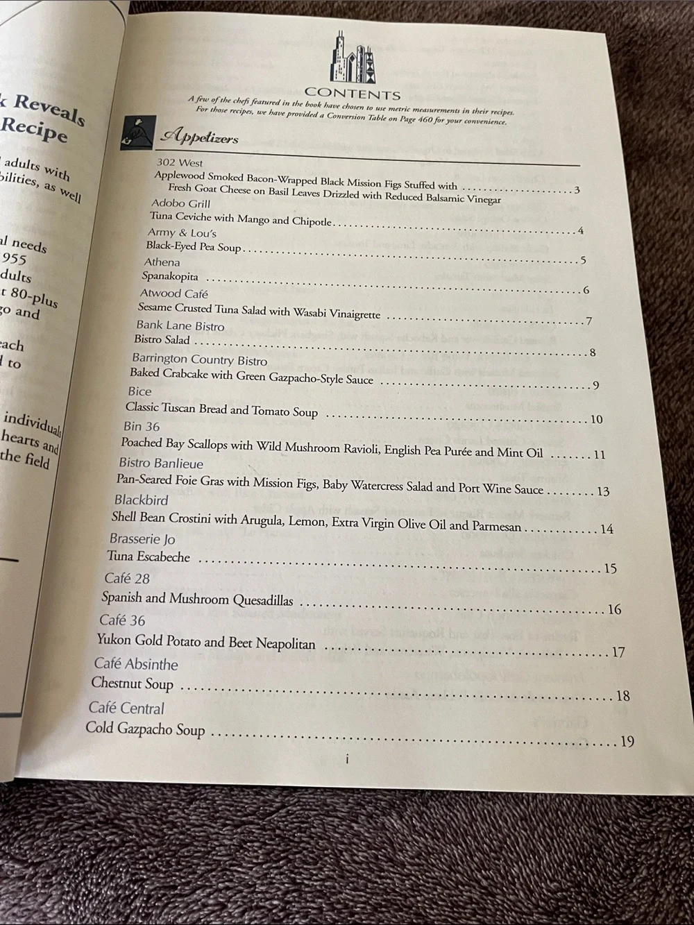 Secrets of Chicago Chefs Cookbook - Blue Hardcover by Nancy Miller